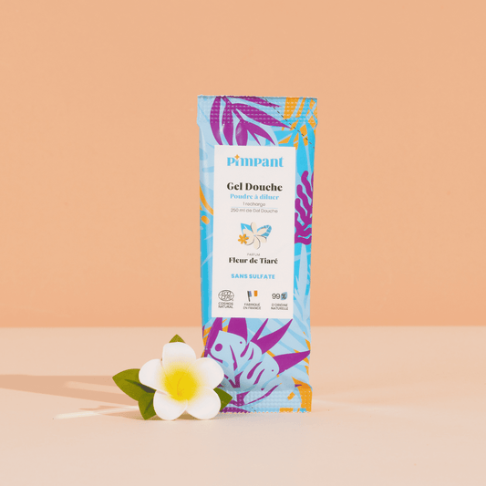 Recharge Gel Douche Fleur de Tiaré Rechargeable en Poudre à Diluer