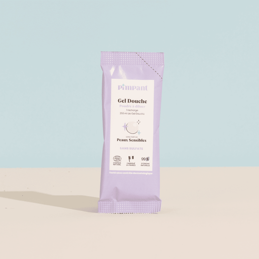 Recharge de Gel Douche Peaux Sensible en Poudre à Diluer