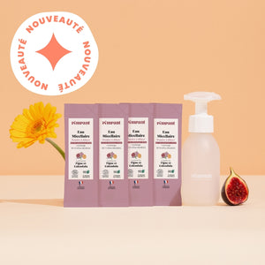 Pack nouvelle eau micellaire rechargeable Pimpant
