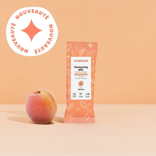 Nouvelle recharge de shampoing pour enfant à l'abricot Pimpant
