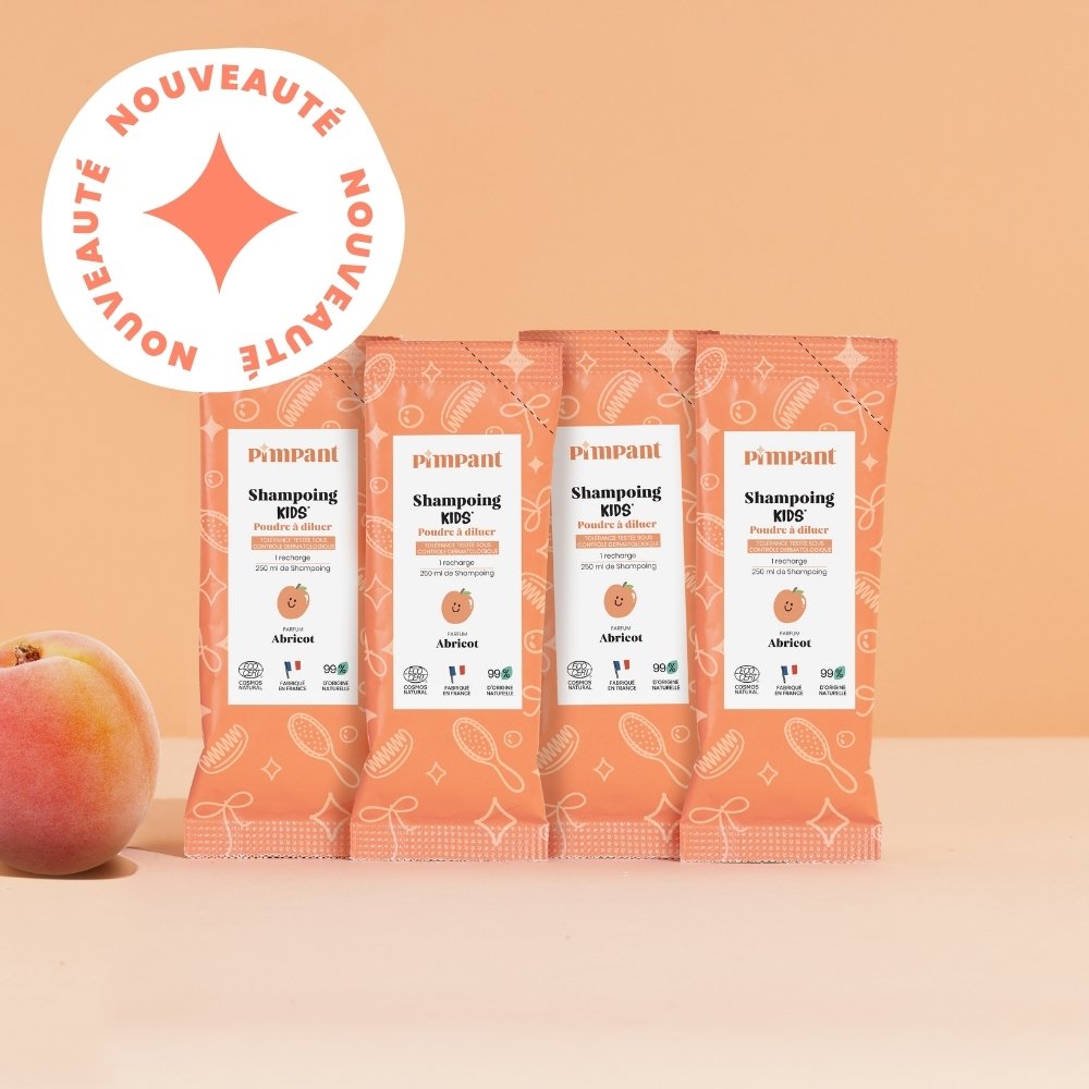 Nouvelles recharges de shampoing enfant Pimpant