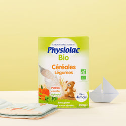 Céréales pour bébé aux légumes bio