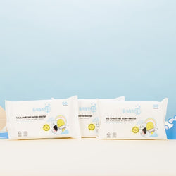 3 paquets de lingettes rafraîchissantes à l'eau pour bébé