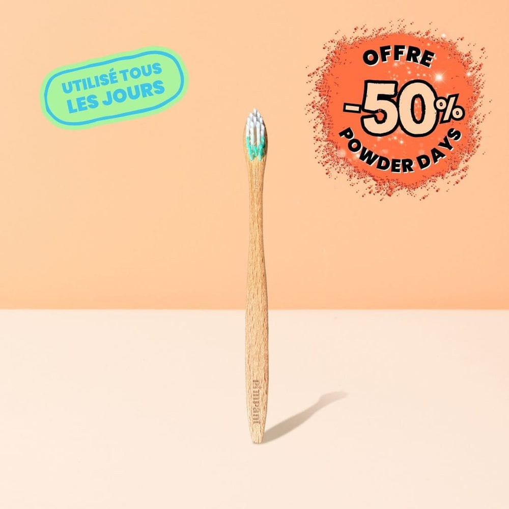 Brosse à dents en bois - Enfant