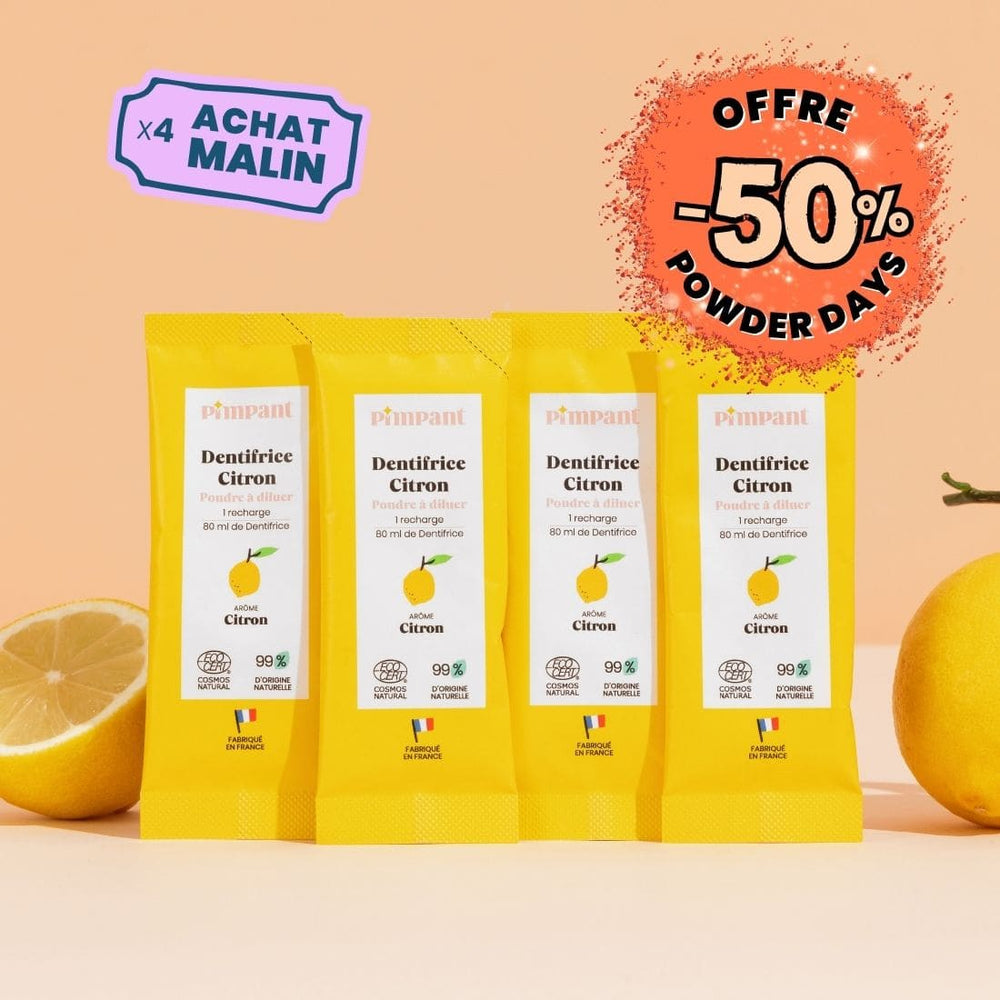 Recharges Dentifrice Citron (X4)