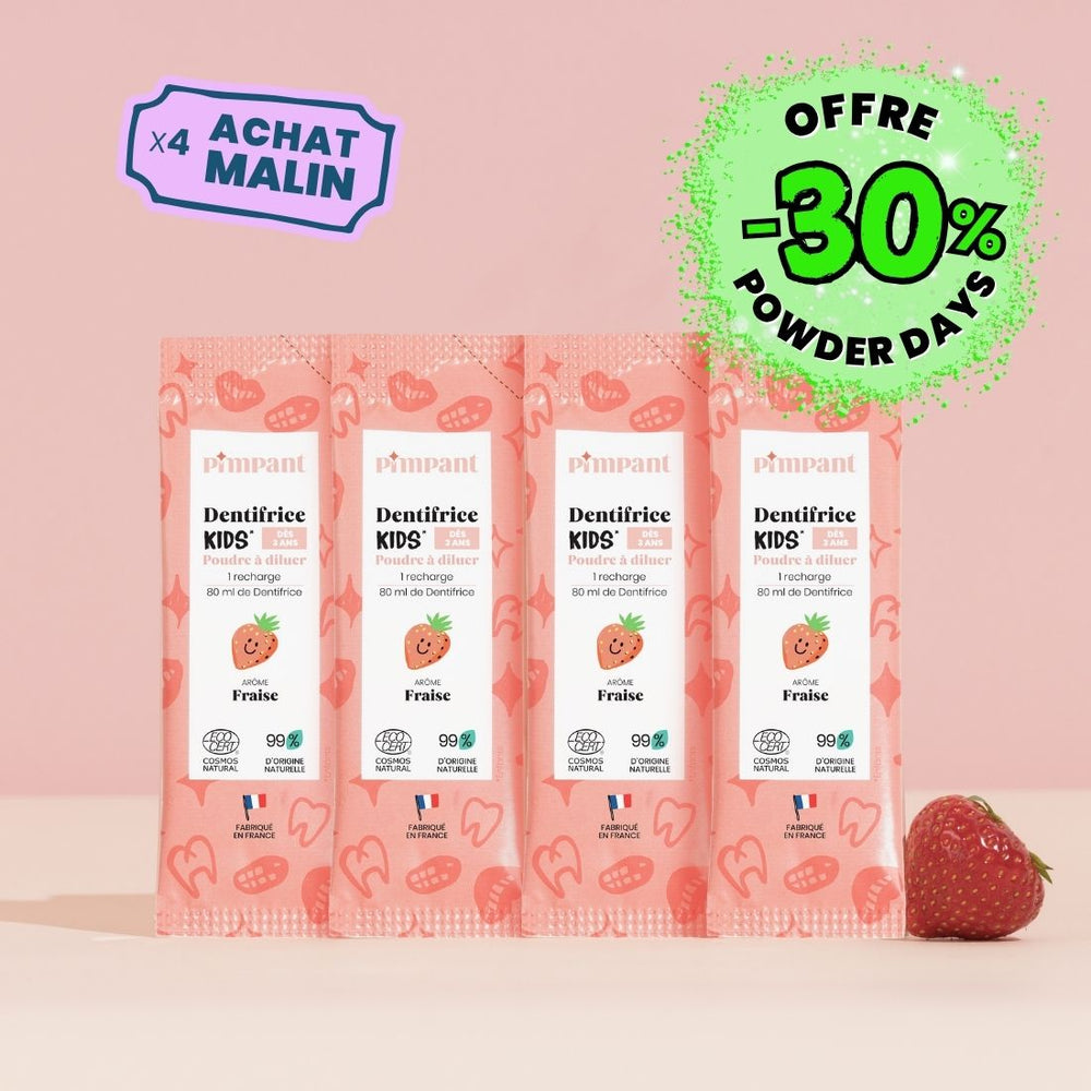 Recharges Dentifrice Kids Fraise (x4)