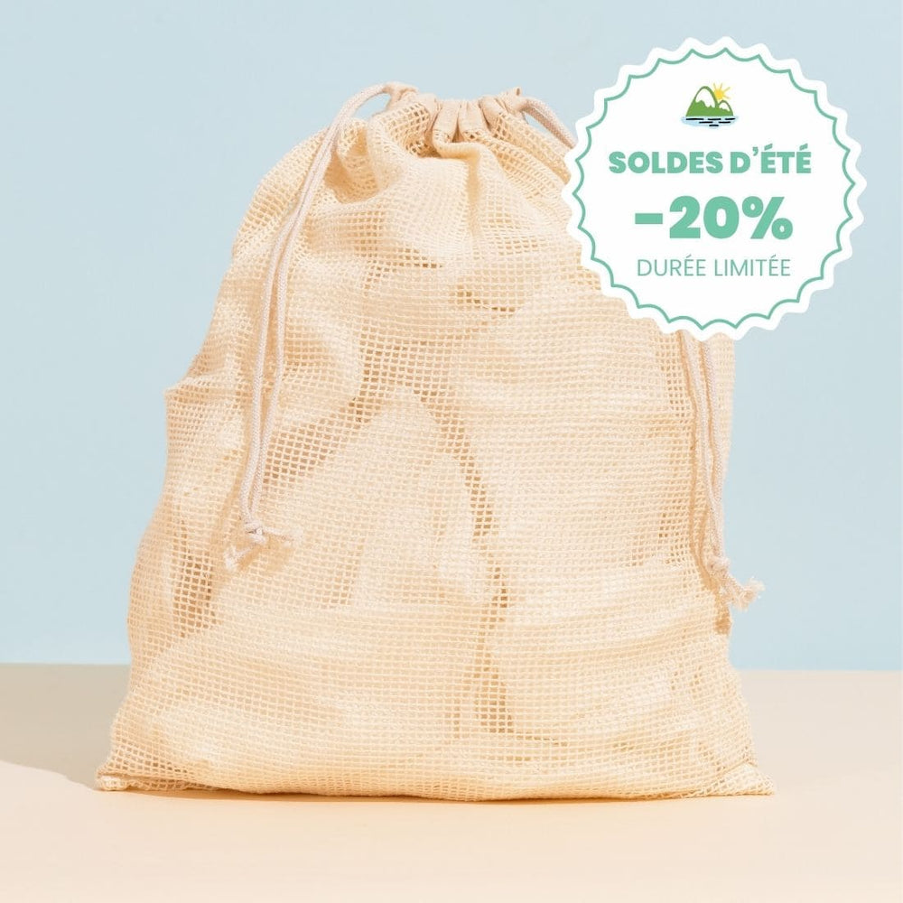 Filet de lavage en coton bio