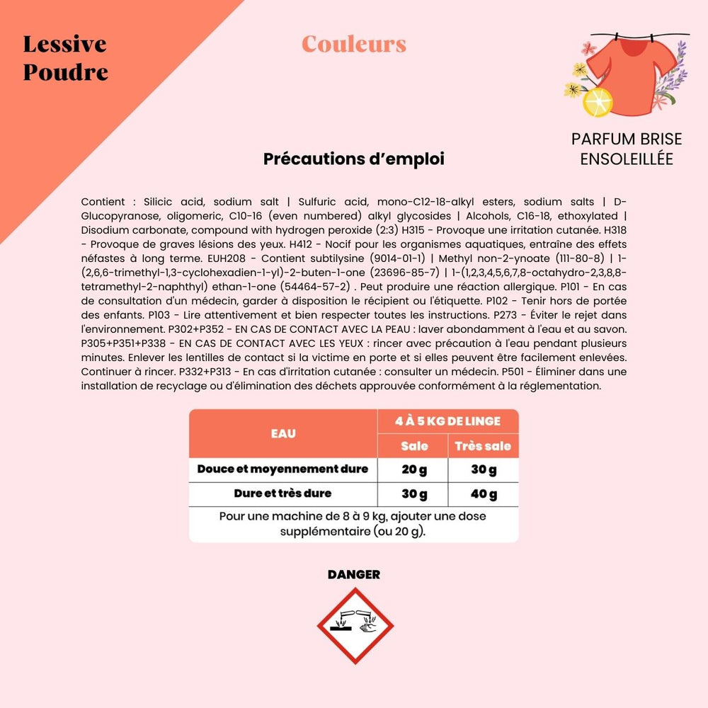 Pack Famille Lessive