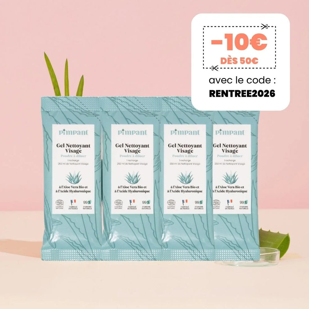 Gel Nettoyant Visage Aloe Vera (X4)
