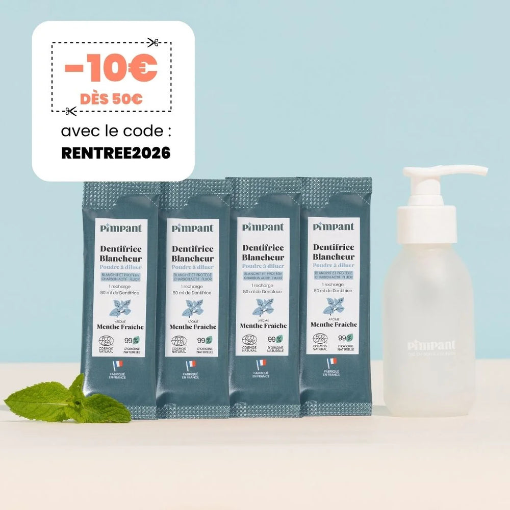 Pack Dentifrice Blancheur (NOUVELLE FORMULE)