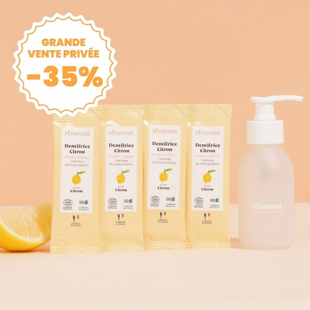 Pack Dentifrice Citron