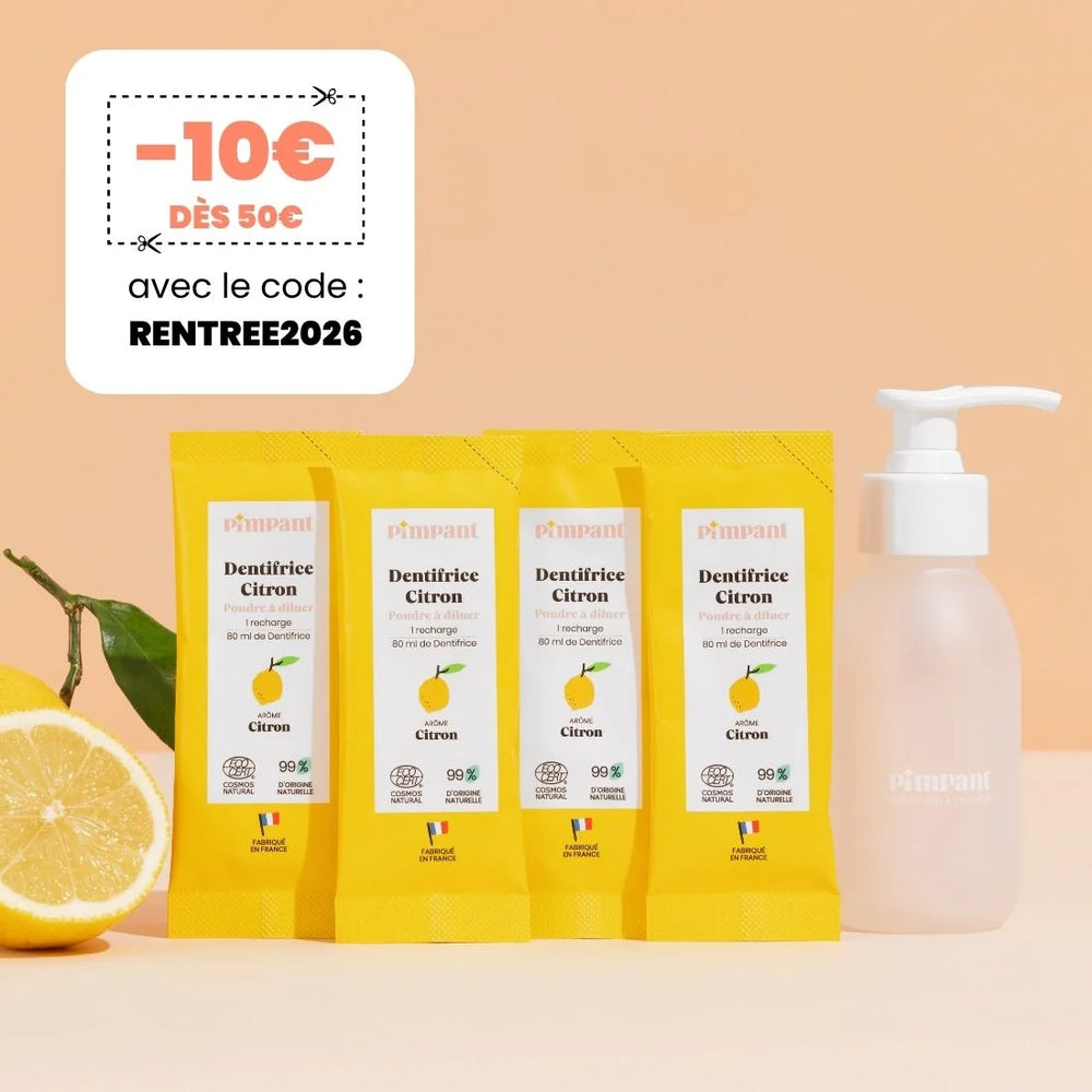 Pack Dentifrice Citron