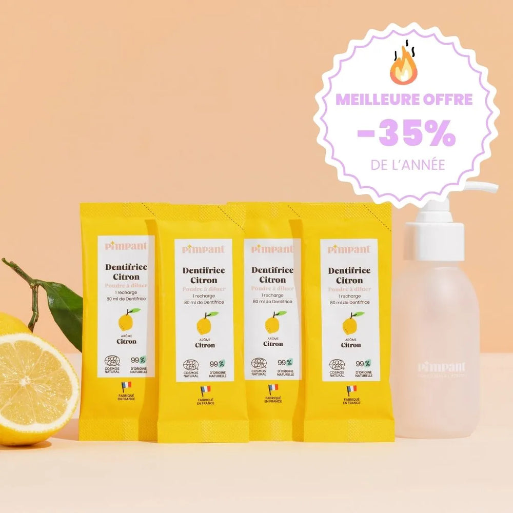 Pack Dentifrice Citron