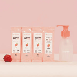 Pack Dentifrice Kids Fraise