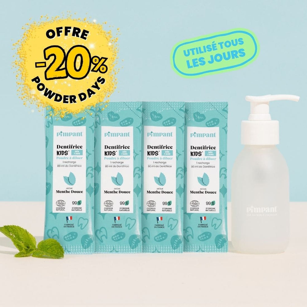 Pack Dentifrice Menthe Douce (7 ans et +)