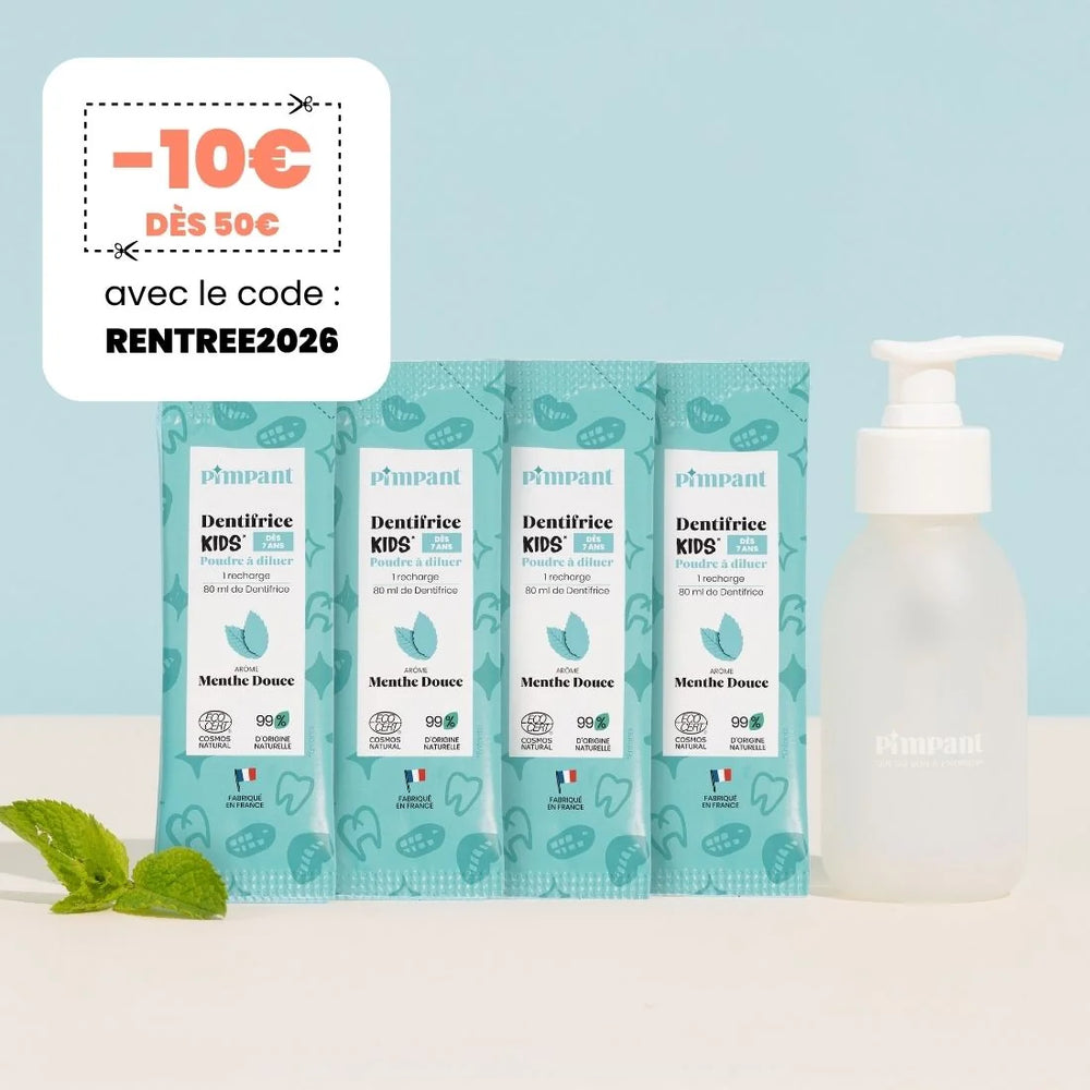 Pack Dentifrice Menthe Douce (7 ans et +)