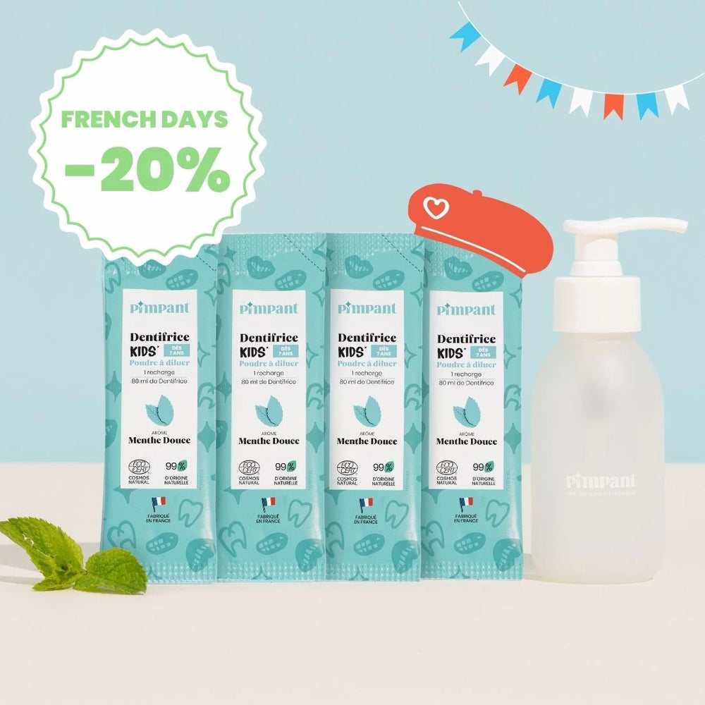 Pack Dentifrice Menthe Douce (7 ans et +)