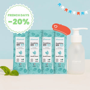 Pack Dentifrice Menthe Douce (7 ans et +)