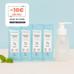 Pack Dentifrice Menthe (NOUVELLE FORMULE)