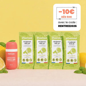 Pack Déodorant Roll-On Citron-Basilic