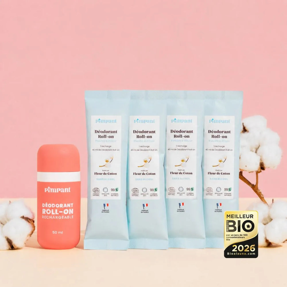 Pack Déodorant Roll-On Fleur de Coton
