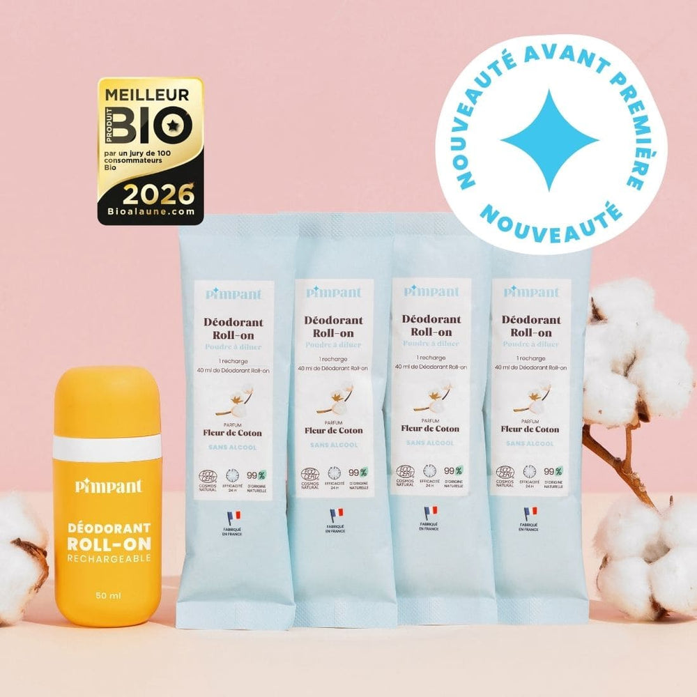 Pack Déodorant Roll-On Fleur de Coton