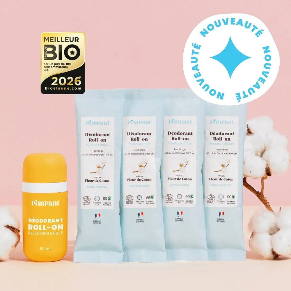 Pack Déodorant Roll-On Fleur de Coton