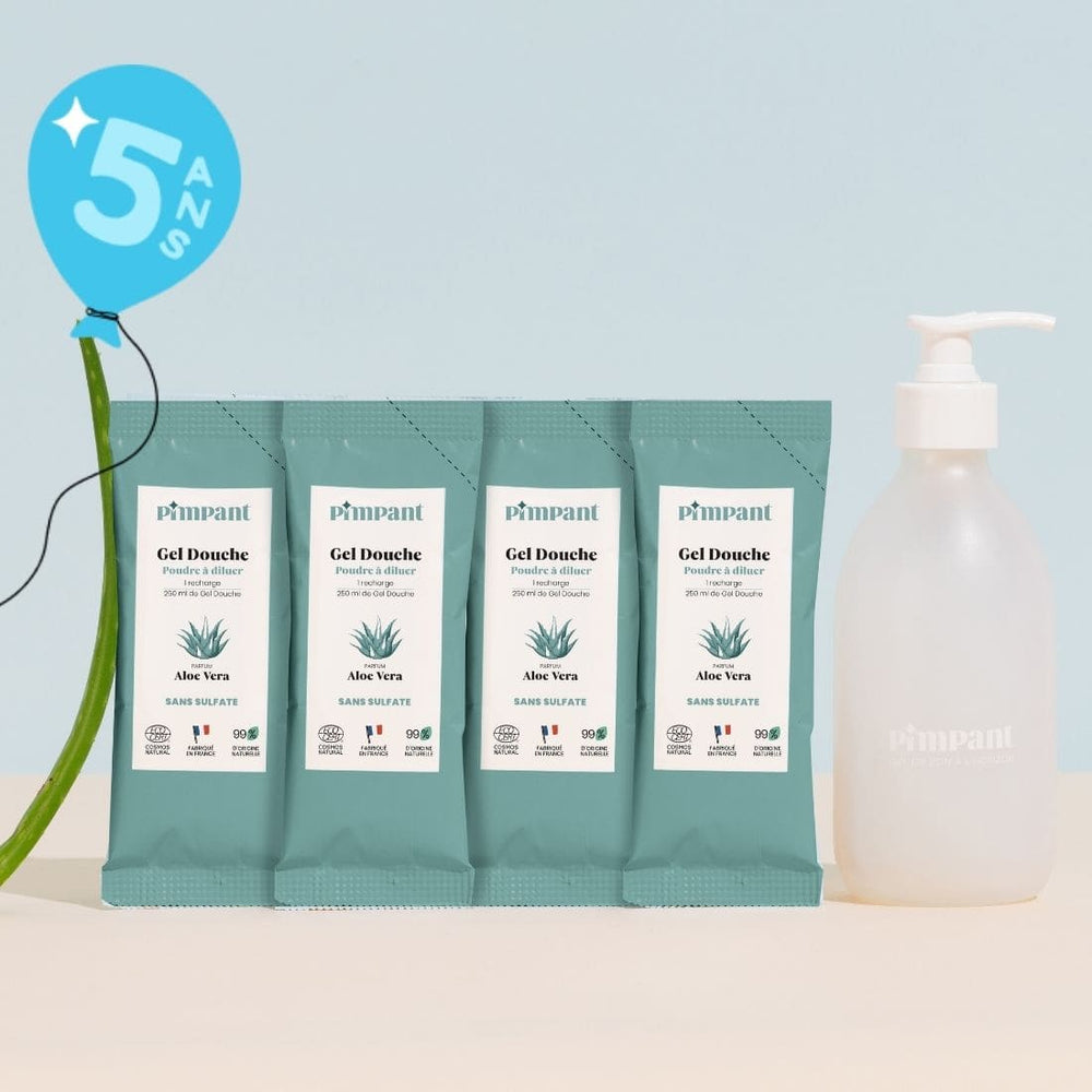 Pack Gel Douche Aloe Vera