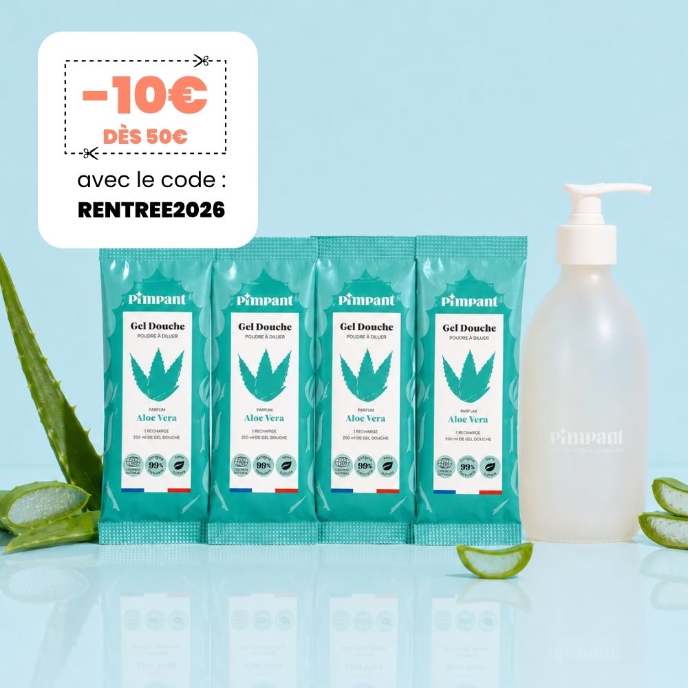 Pack Gel Douche Aloe Vera
