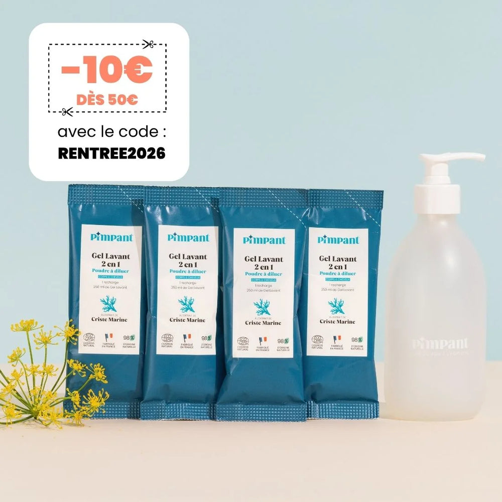 Pack Gel Lavant 2-en-1 Corps & Cheveux