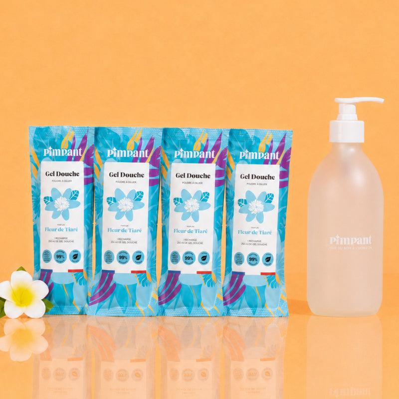 Pack Gel Douche Fleur de Tiaré