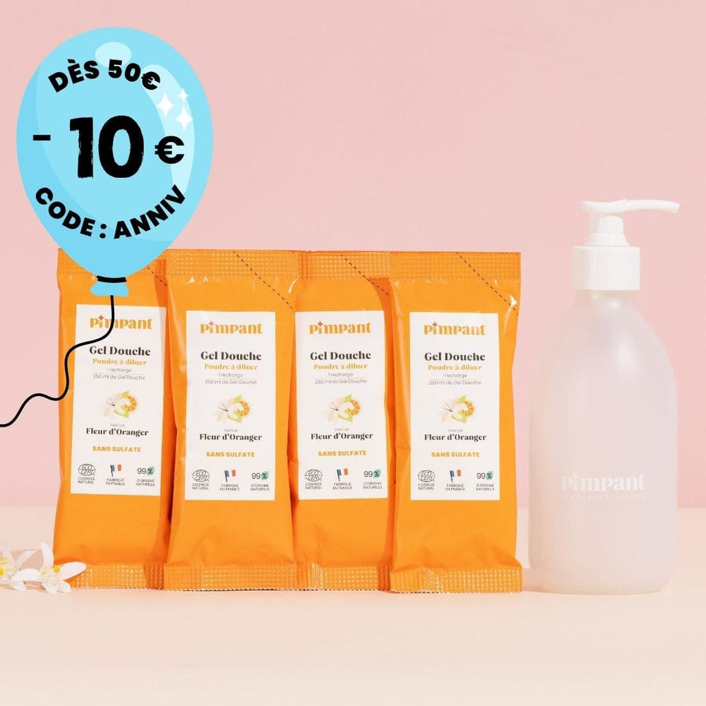 Pack Gel Douche Fleur d'Oranger