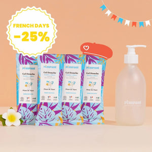 Pack Gel Douche Fleur de Tiaré