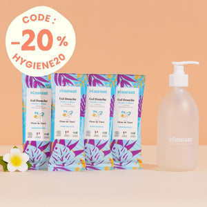 Pack Gel Douche Fleur de Tiaré