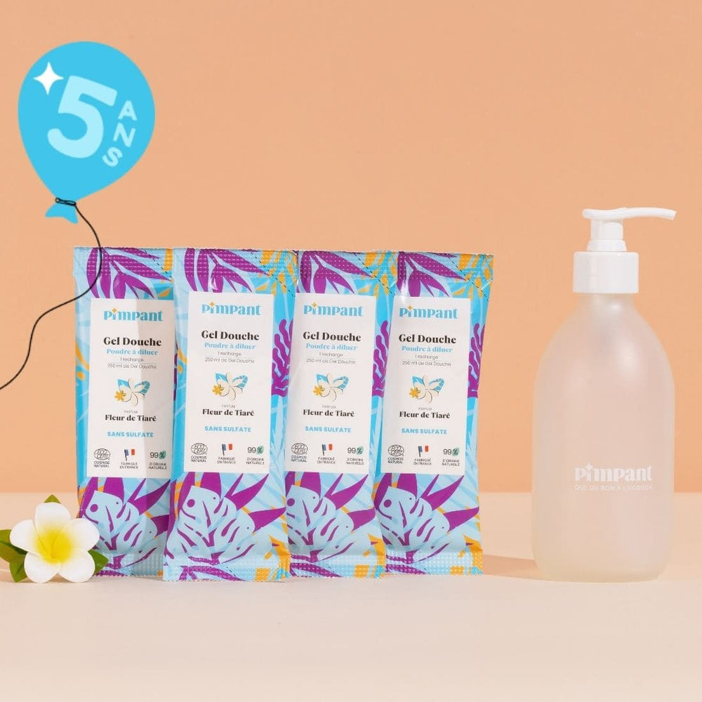 Pack Gel Douche Fleur de Tiaré