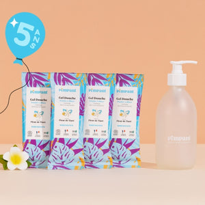 Pack Gel Douche Fleur de Tiaré