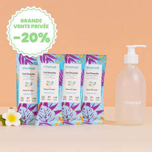 Pack Gel Douche Fleur de Tiaré