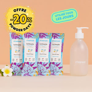 Pack Gel Douche Fleur de Tiaré
