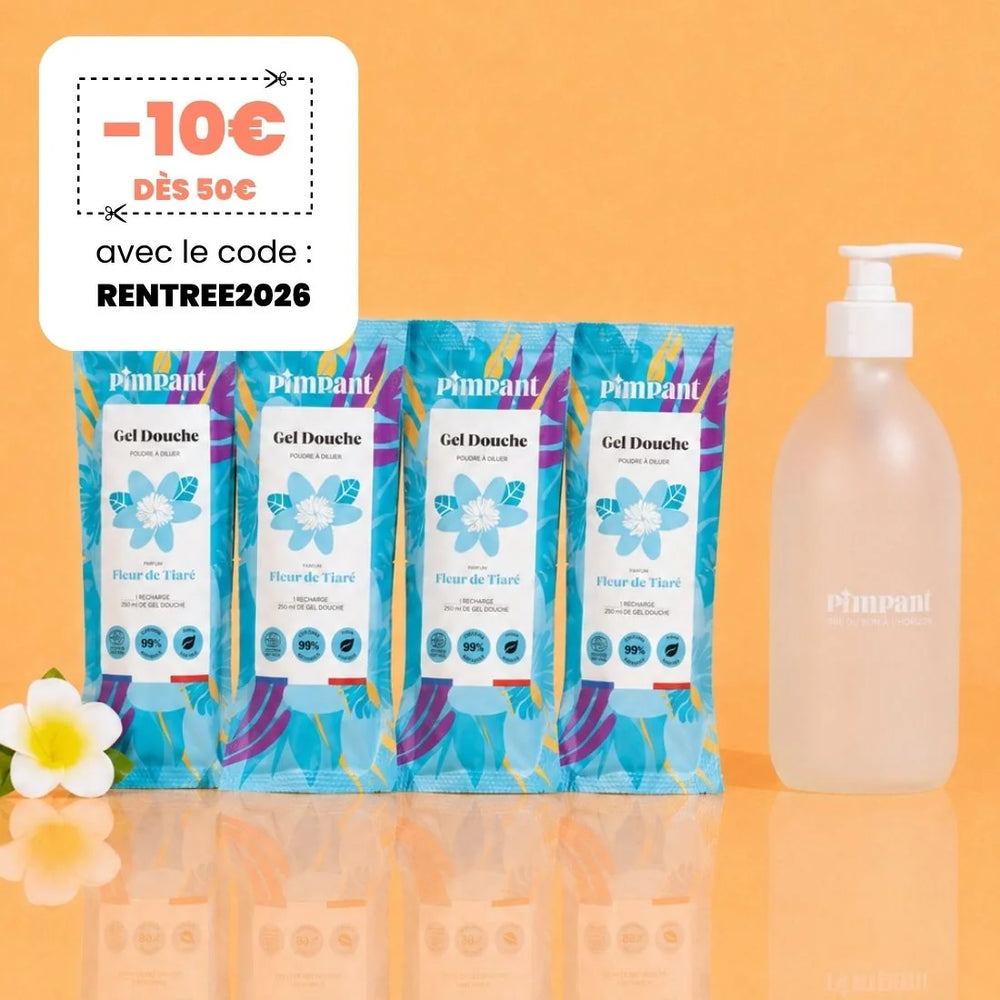 Pack Gel Douche Fleur de Tiaré