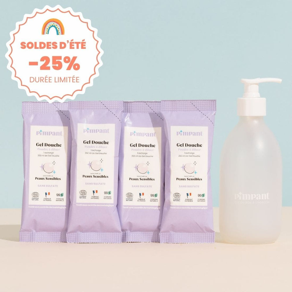 Pack Gel douche Peaux Sensibles