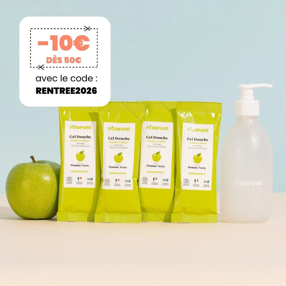 Pack Gel Douche Pomme Verte