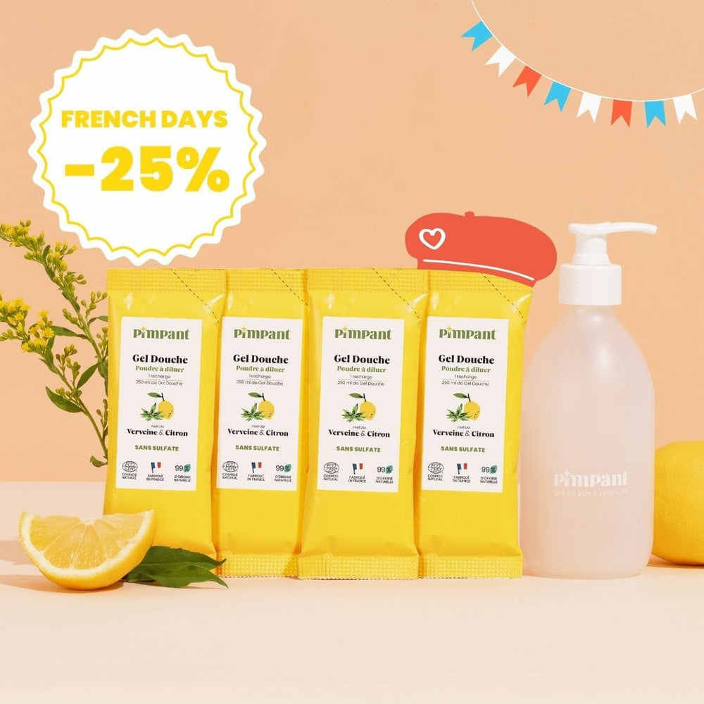 Pack Gel Douche Verveine Citron