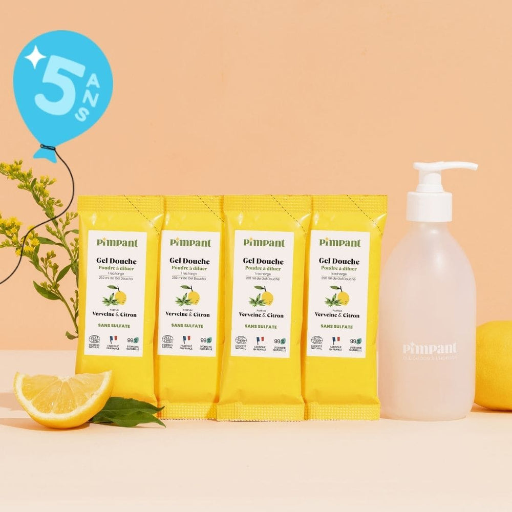 Pack Gel Douche Verveine Citron