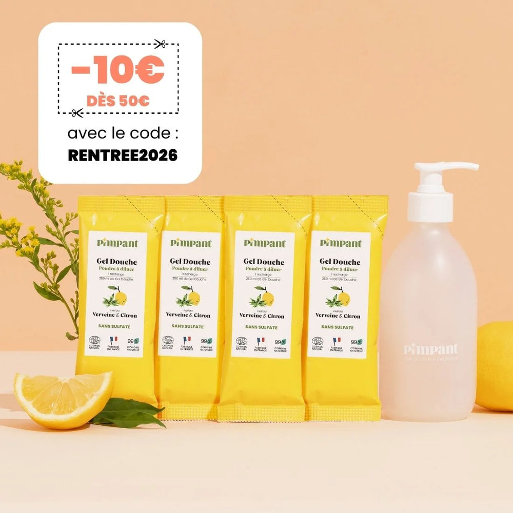 Pack Gel Douche Verveine Citron