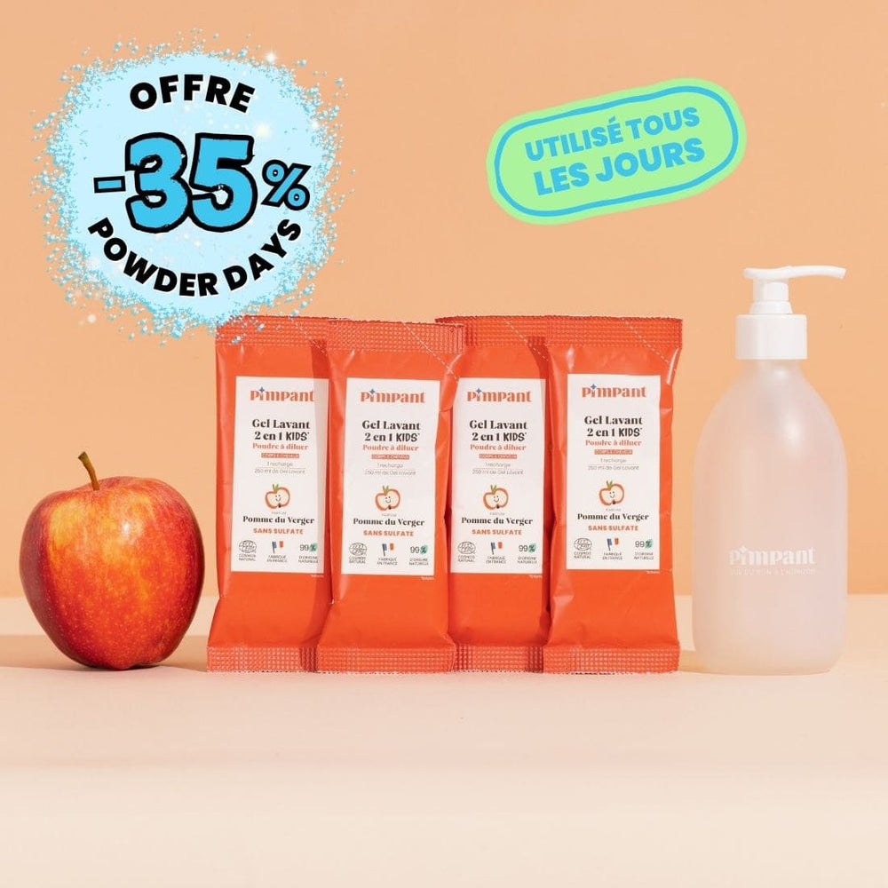 Pack Gel Lavant 2-en-1 Kids