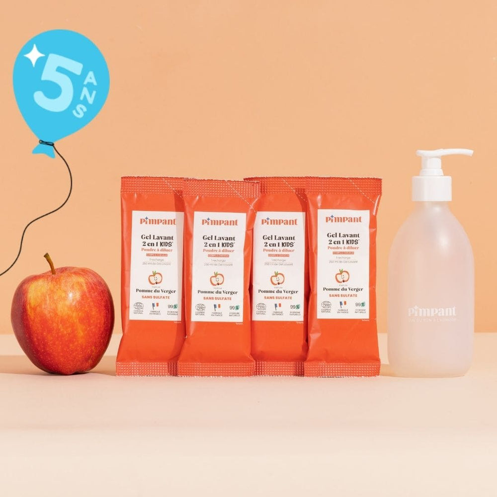 Pack Gel Lavant 2-en-1 Kids