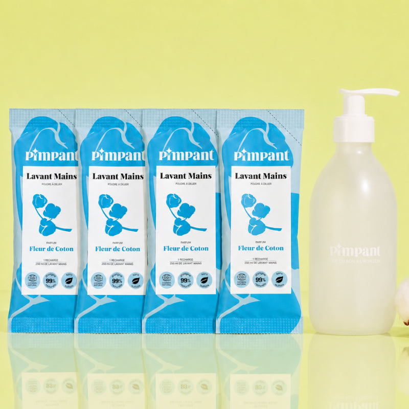 Pack Lavant Mains Fleur de Coton