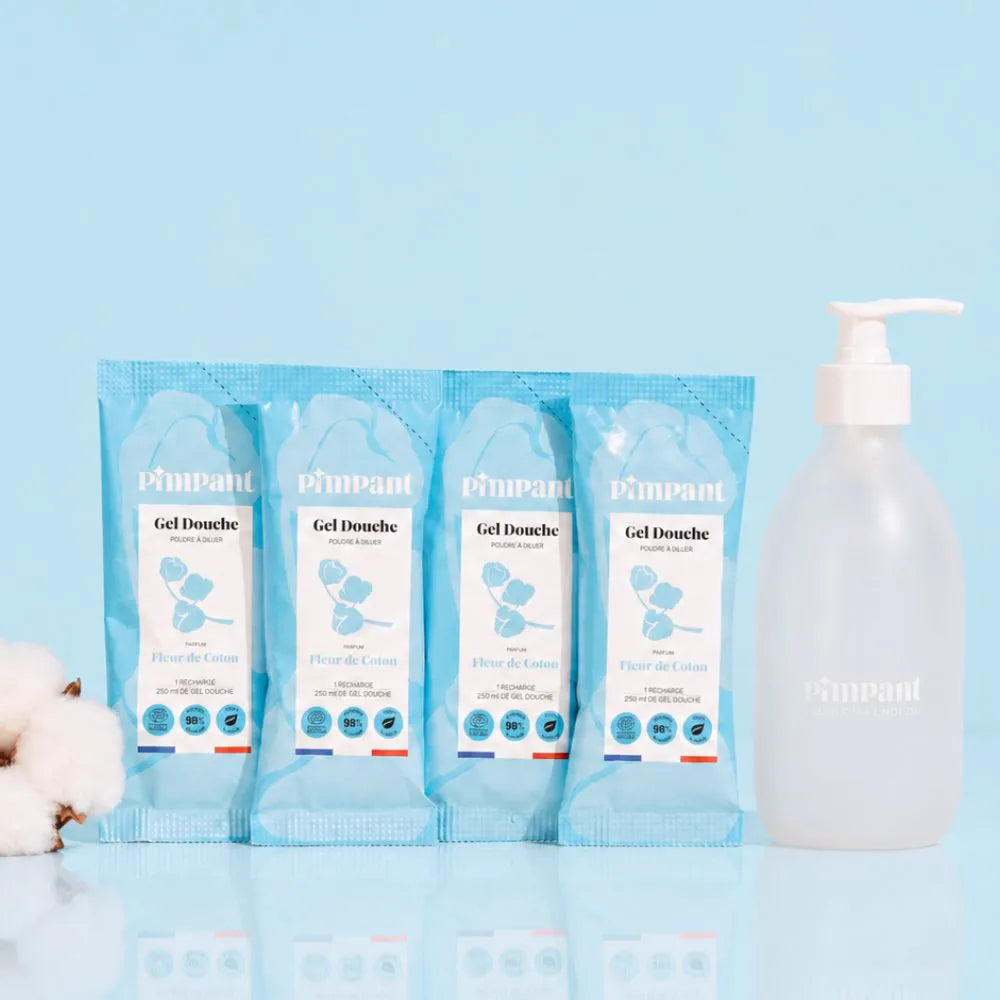 Pack Gel Douche Fleur de Coton