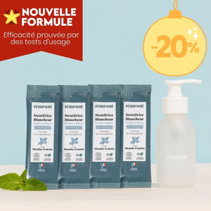 Pack Dentifrice Blancheur (NOUVELLE FORMULE)