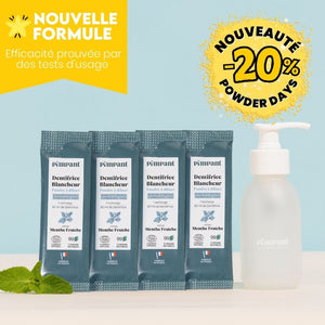 Pack Dentifrice Blancheur (NOUVELLE FORMULE)